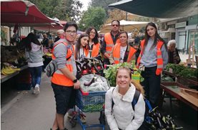 CITY College supports the program Boroume at the Farmers’ Market
