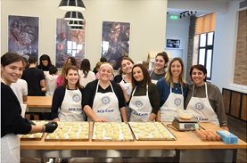 We thank The American College of Greece for cooking for a good cause!