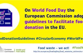 European Union guidelines on food donation