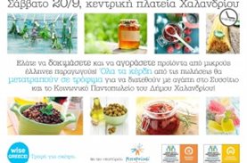 Το ΜΠΟΡΟΥΜΕ μαζί με το Wise Greece στηρίζει το Κοινωνικό Παντοπωλείο Χαλανδρίου