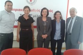Επίσκεψη του ΜΠΟΡΟΥΜΕ στον Κυπριακό Ερυθρό Σταυρό
