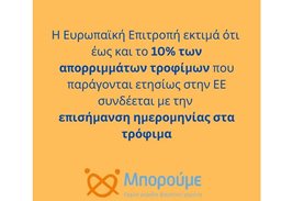 Σε αναμονή νομοθετικής πρότασης της Ευρωπαϊκής Επιτροπής για τις ημερομηνίες σήμανσης στα τρόφιμα